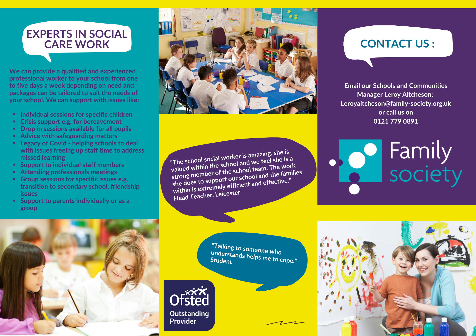 All you need to know about our school's social care service