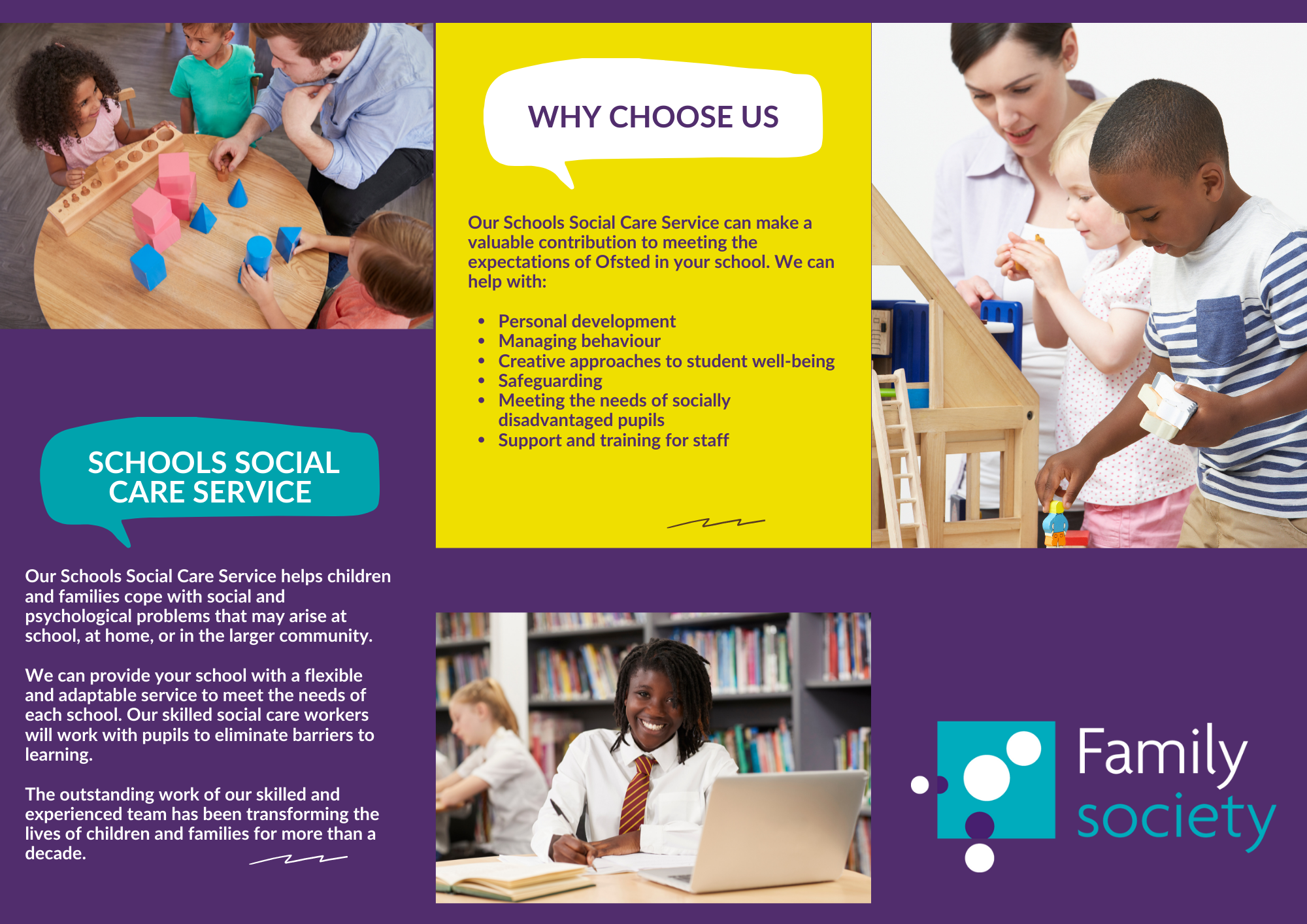 All you need to know about our school's social care service.