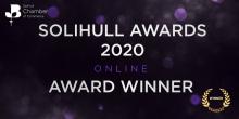 Solihull award winner 2020 logo